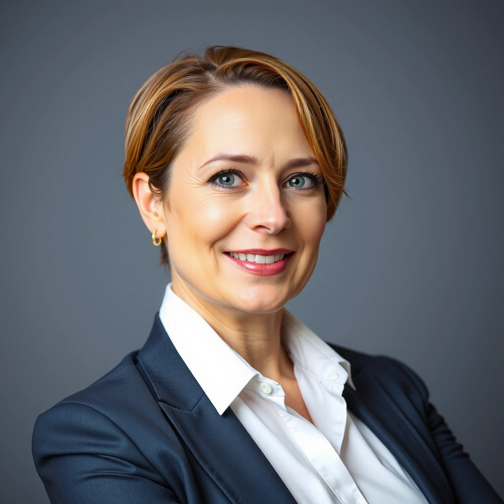 Portrait of Dr. Evelyn Reed, CEO