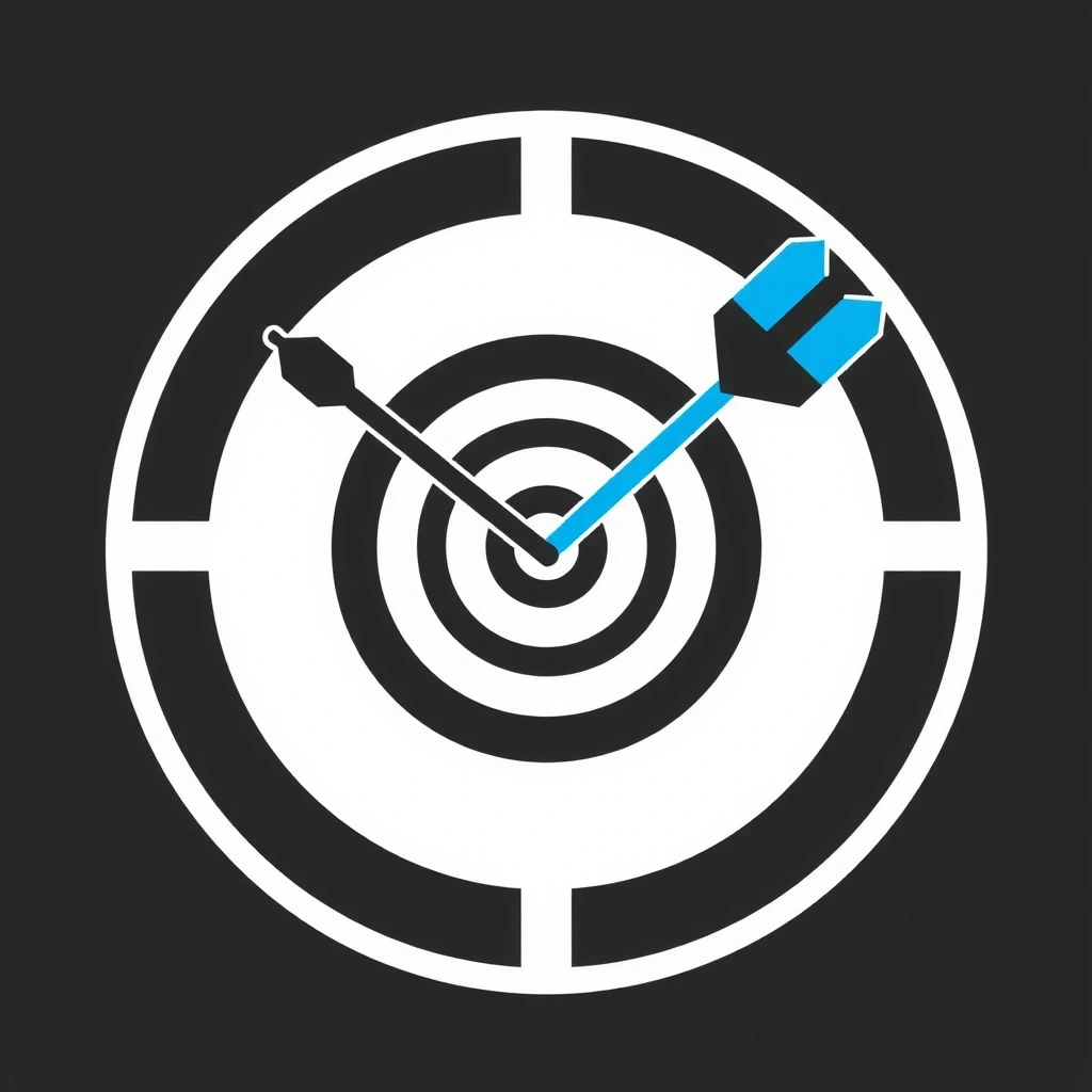 Target icon representing client success