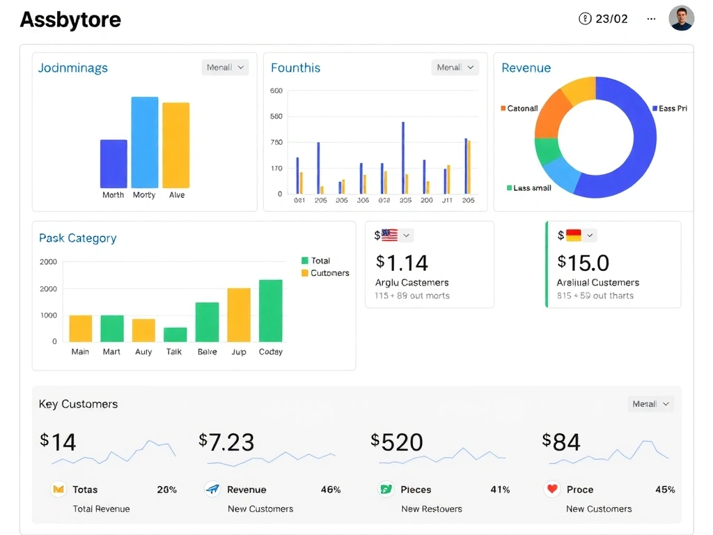 Screenshot of myXLSolveCL Dashboard Analytics interface