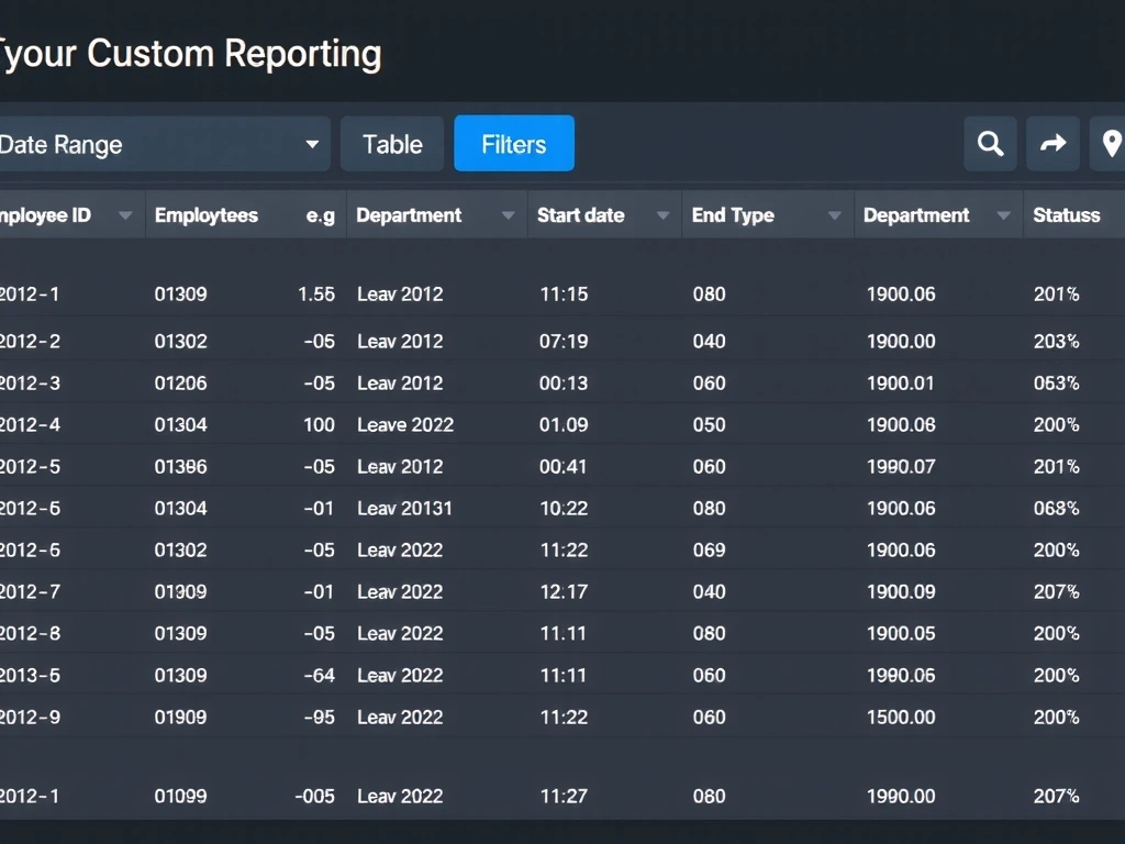 Screenshot of myXLSolveCL Custom Reporting interface