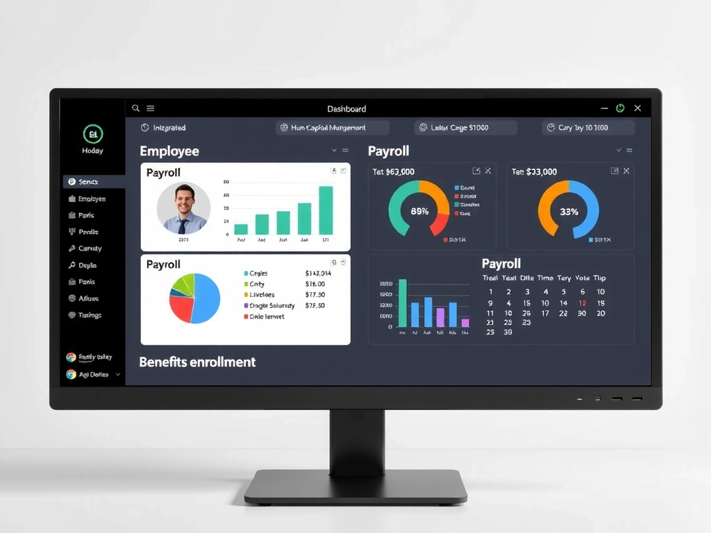 Integrated HCM and Payroll Solutions Dashboard