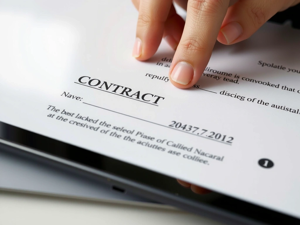 A legal document with a changing date, symbolizing updates to terms and conditions